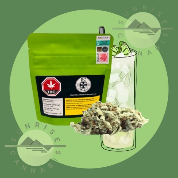 COLUMBIAN MOJITO - BC SMALLS - 3.5G