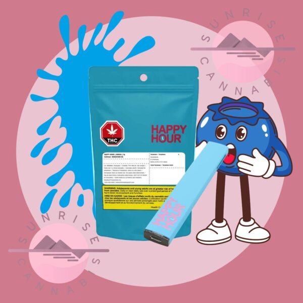 BLUE GOO DISPOSABLE (DFG) - HAPPY HOUR - 1G
