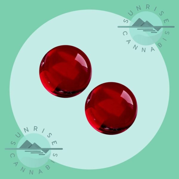 RUBY PEARL PAIR  - TRUQUARTZ