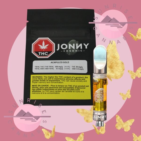 ACAPULCO GOLD LIVE RESIN VAPE - JONNY CHRONIC - 1G