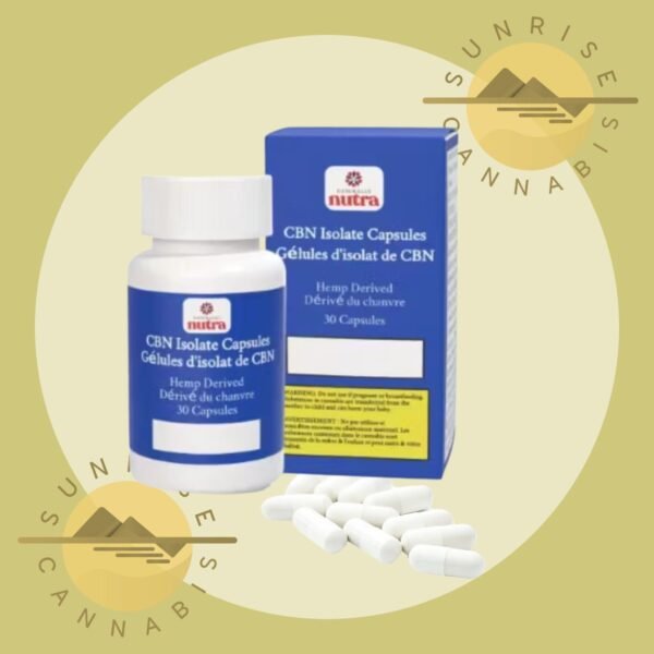 CBN CAPSULES - NATURALLY NUTRA - 30PACK