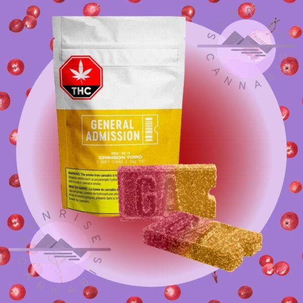 CRIMSON TORO SOFT CHEW - GENERAL ADMISSION - 2X5MG