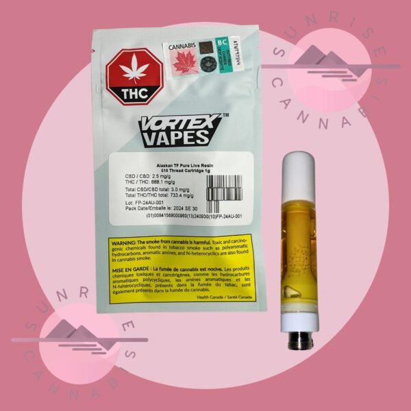 ALASKAN TF LIVE RESIN CART - VORTEX - 1G