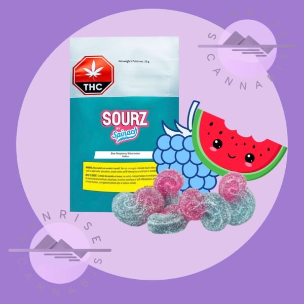 BLUE RASPBERRY WATERMELON SOURZ - SPINACH