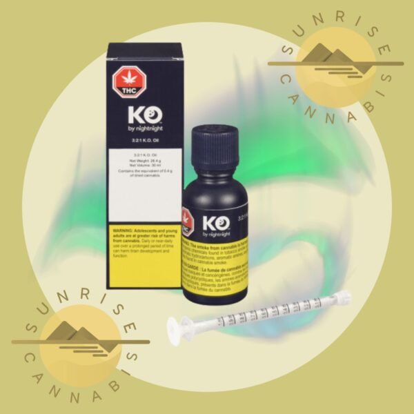 3:2:1 (CBD/CBN/THC) K.O. OIL - KO BY NIGHTNIGHT - 30ML