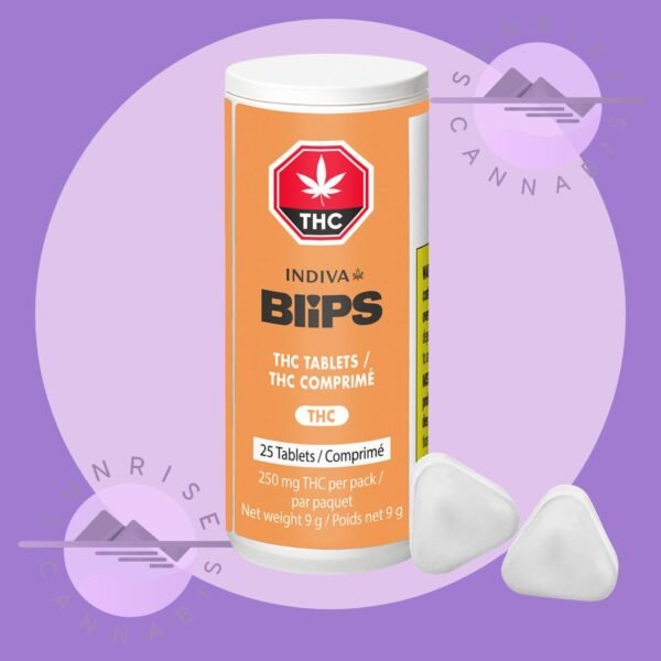 25 BLIPS - INDIVA - 250MG THC