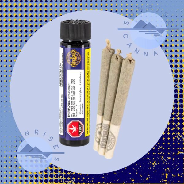 SHERBADELIC - ORGANIC - SWEETGRASS - 3X0.5G