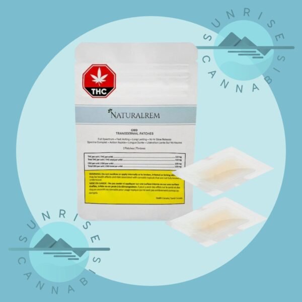 CBD TRANSDERMAL PATCH - NATURALLY NUTRA