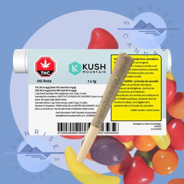 OG RNTZ - KUSH MOUNTAIN - 1X1G