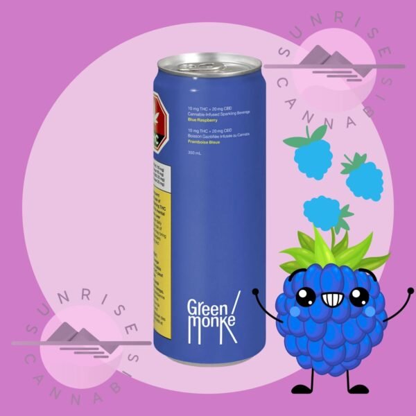 BLUE RASPBERRY 1:2 - GREEN MONKE
