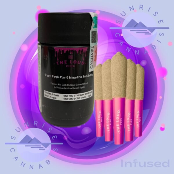 DRIPPYZ PURPLE POM-G - THE LOUD PLUG - 5X0.5G