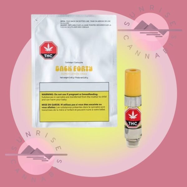 SUPER LEMON HAZE - BACK FORTY - 0.45G