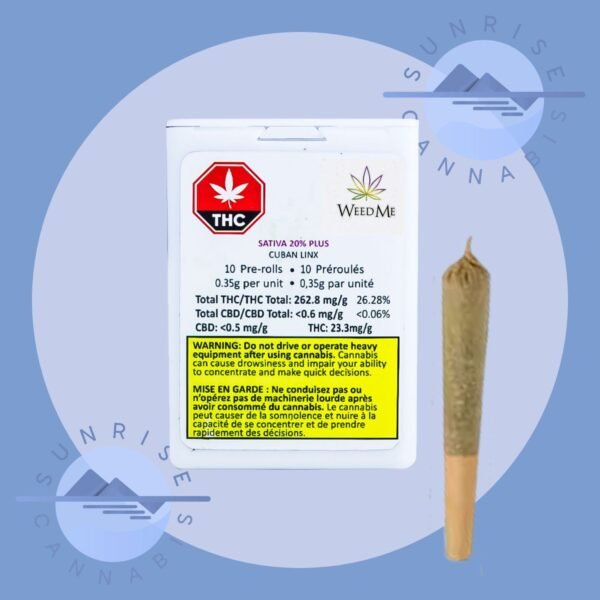 SATIVA 20% PLUS - WEED ME - 10X0.35G